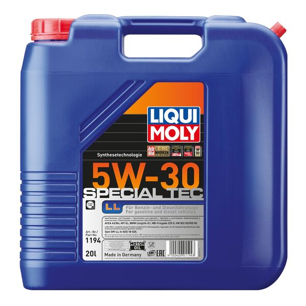 LIQUI MOLY Special Tec LL 5W-30 20L