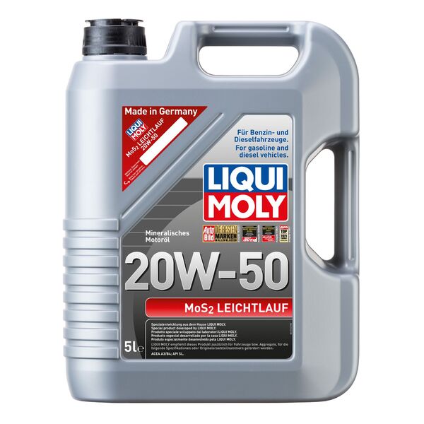LIQUI MOLY MoS2 Leichtlauf 20W-50 5L