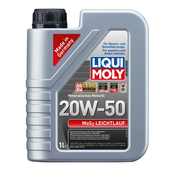 LIQUI MOLY MoS2 Leichtlauf 20W-50 1L