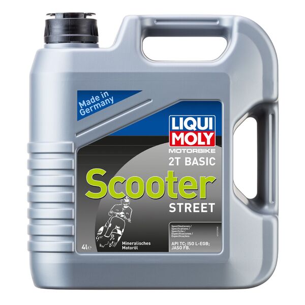 LIQUI MOLY Motorbike 2T Basic Scooter Street 4L 