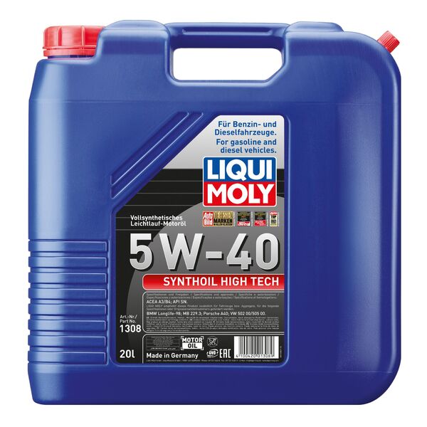 LIQUI MOLY Synthoil High Tech 5W-40 20L