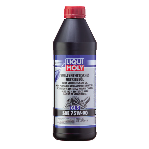 LIQUI MOLY Fully Synthetic Gear Oil GL5 75W-901L
