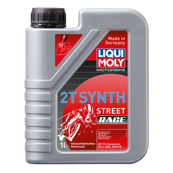 LIQUI MOLY Motorbike 2T Synthetic Street Race 1L 