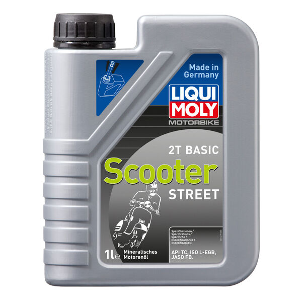 LIQUI MOLY Motorbike 2T Basic Scooter Street 1L 