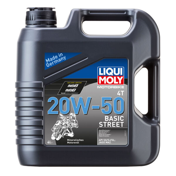 LIQUI MOLY Motorbike 4T 20W-50 Basic Street 4L  