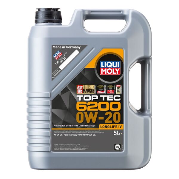 LIQUI MOLY Top Tec 6200 0W-20 5L