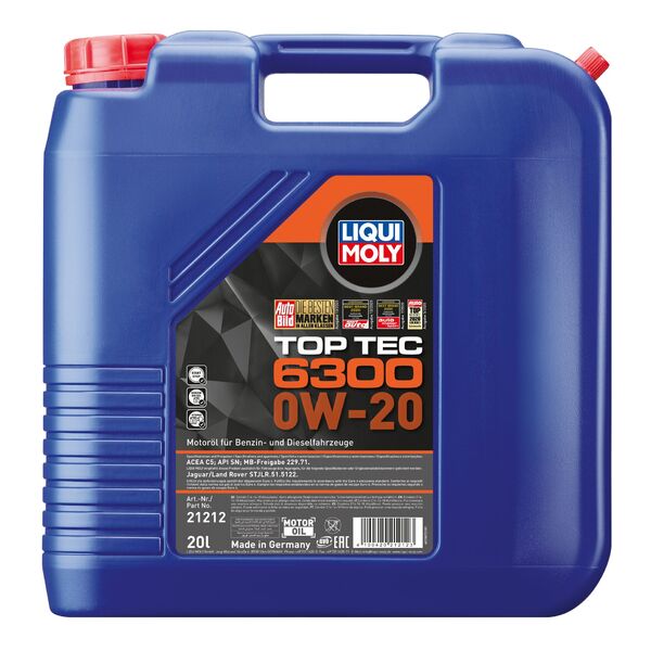 LIQUI MOLY Top Tec 6300 0W-20 20L