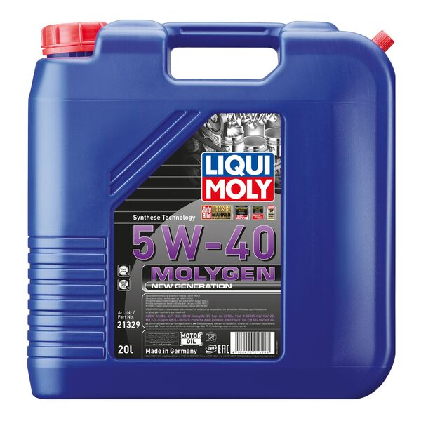 LIQUI MOLY Molygen New Generation 5W-40 20L