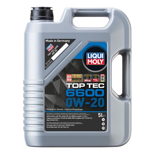 LIQUI MOLY Top Tec 6600 0W-20 5L