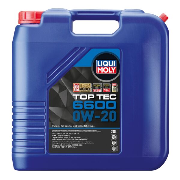 LIQUI MOLY Top Tec 6600 0W-20 20L