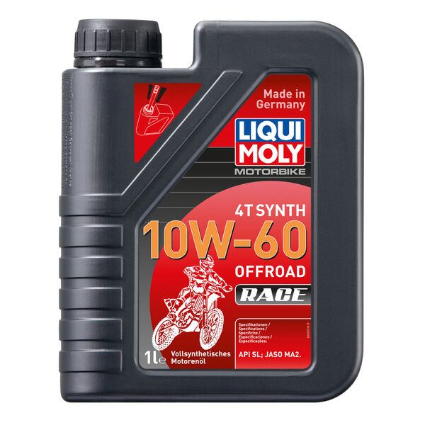 LIQUI MOLY Motorbike 4T Synth 10W-60 Offroad Race 1L 