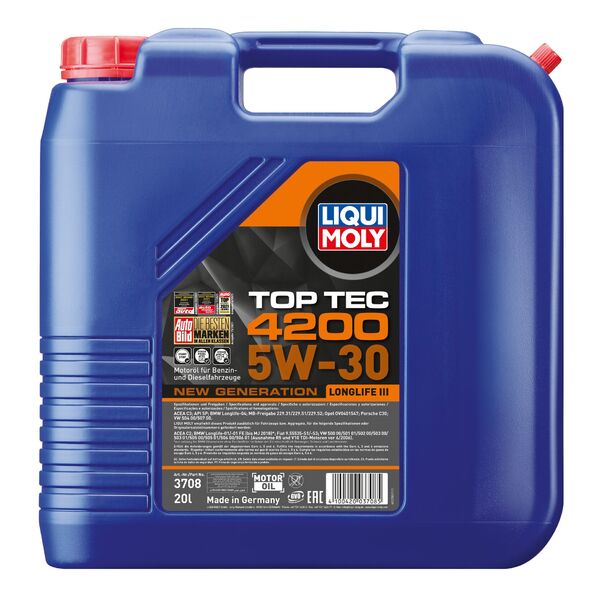 LIQUI MOLY Top Tec 4200 5W-30 New Generation 20L