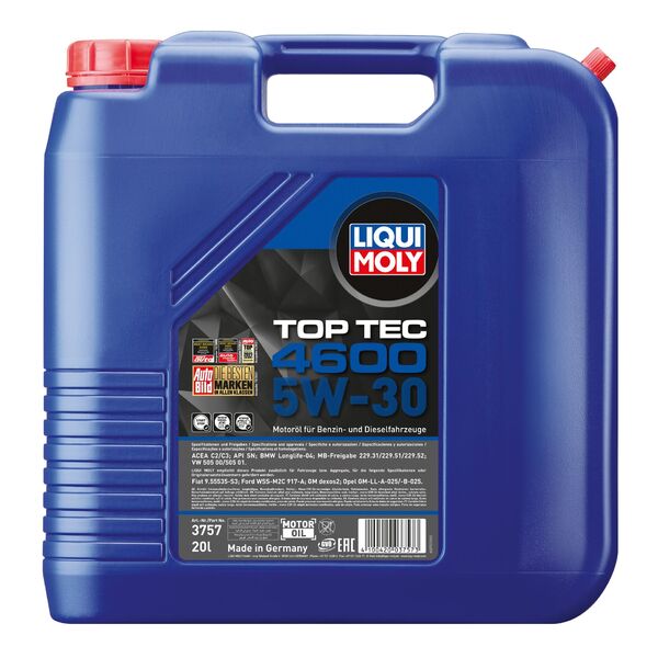 LIQUI MOLY Top Tec 4600 5W-30 20L