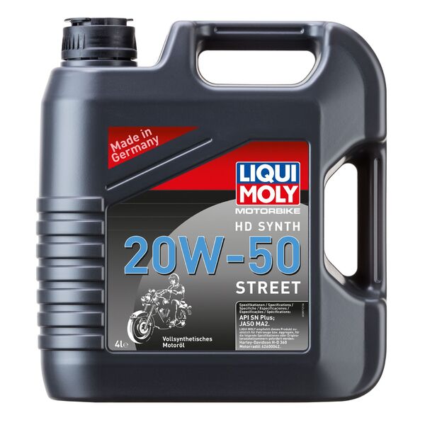 LIQUI MOLY Motorbike HD Synth 20W-50 Street 4L