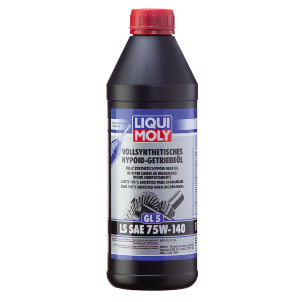 LIQUI MOLY Fully Synthetic Gear Oil GL5 LS 75W-140 1L 