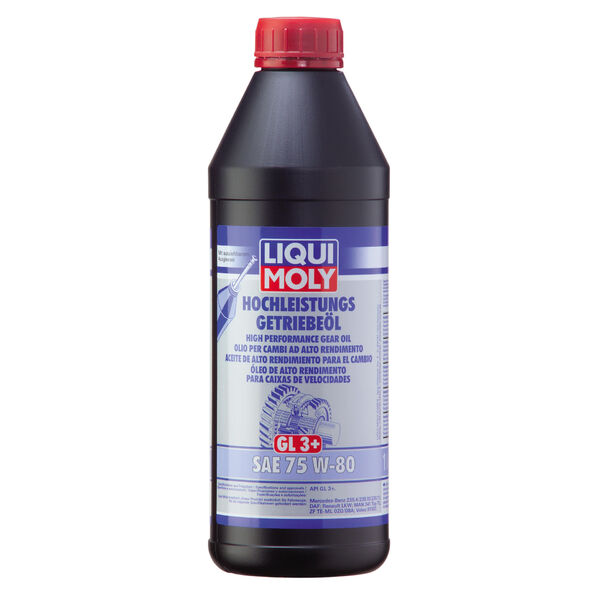 LIQUI MOLY High Performance Gear Oil 75W-80  GL3+ 1L