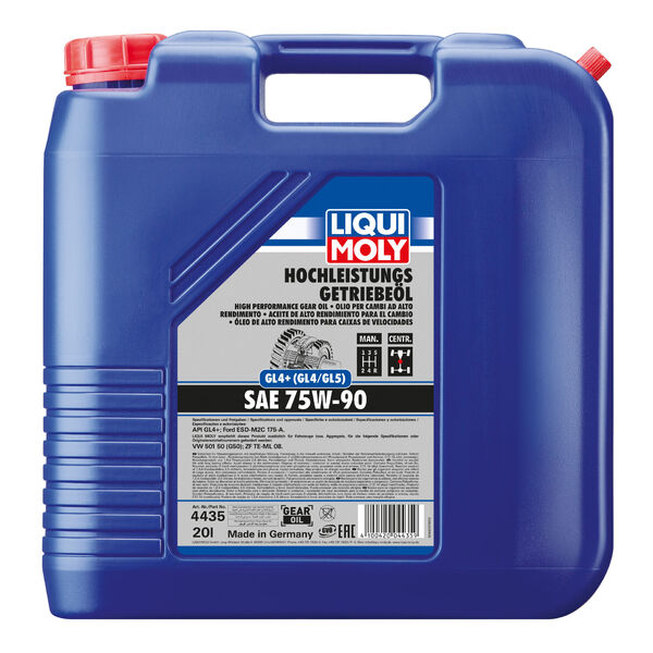 LIQUI MOLY High Performance Gear Oil GL4+ SAE 75W-90 20L