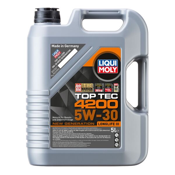 LIQUI MOLY Top Tec 4200 5W-30 New Generation 5L